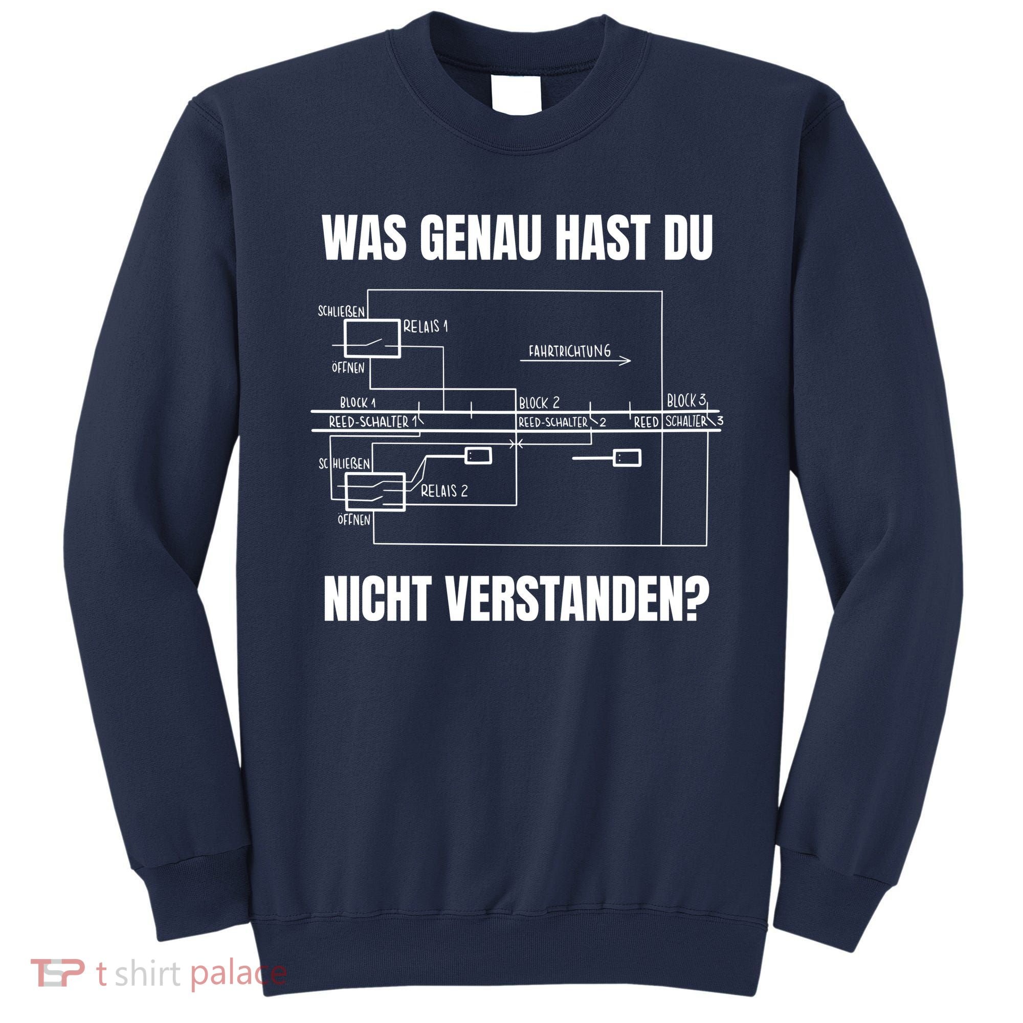 German Railway Diagram Sweatshirt