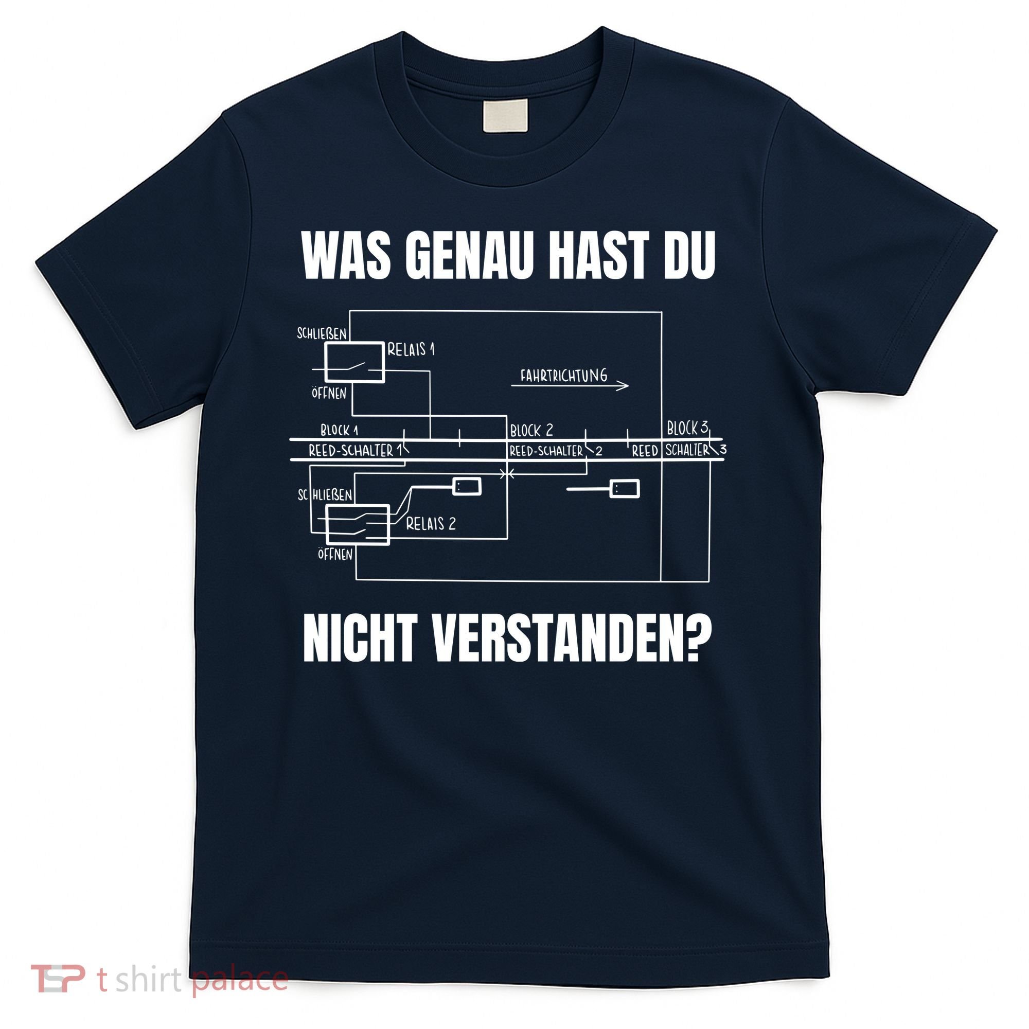 German Railway Diagram T-Shirt