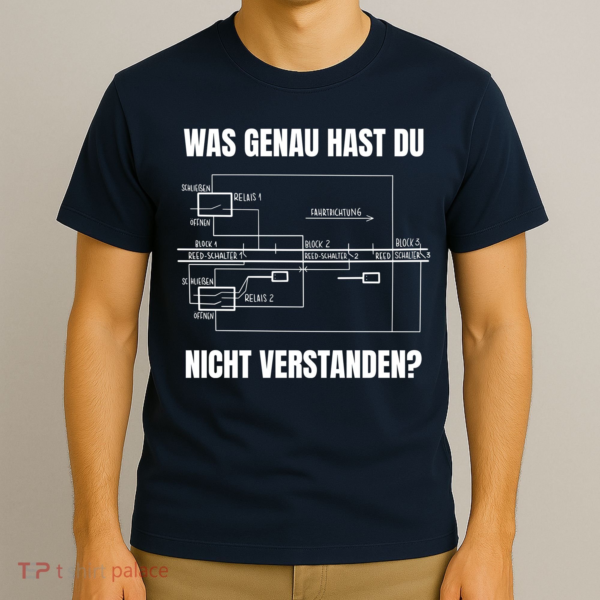 German Railway Diagram T-Shirt