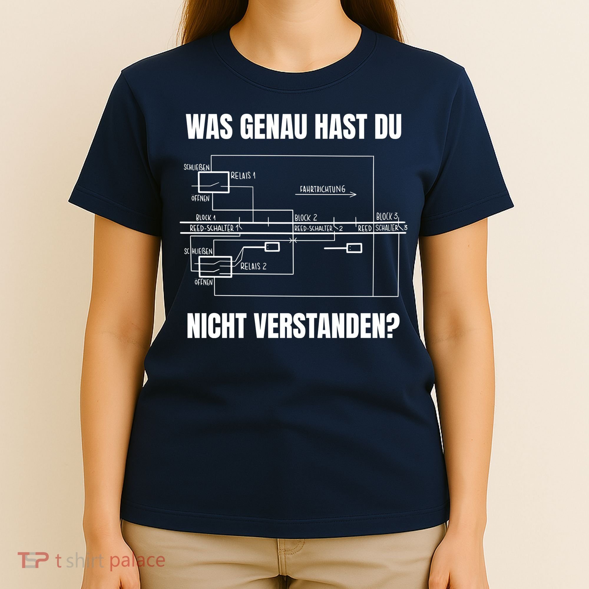 German Railway Diagram T-Shirt