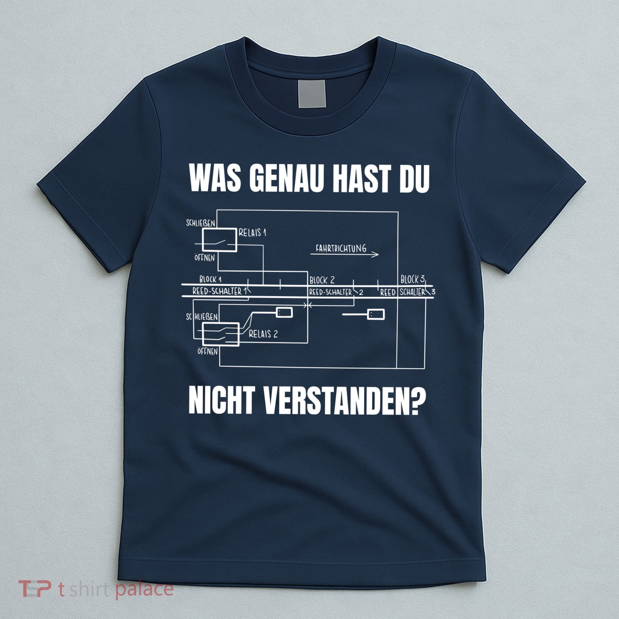 German Railway Diagram T-Shirt
