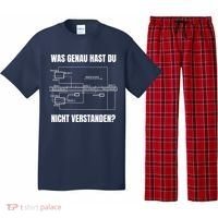 German Railway Diagram Pajama Set thumb 0