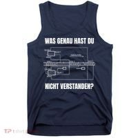 German Railway Diagram Tank Top thumb 0