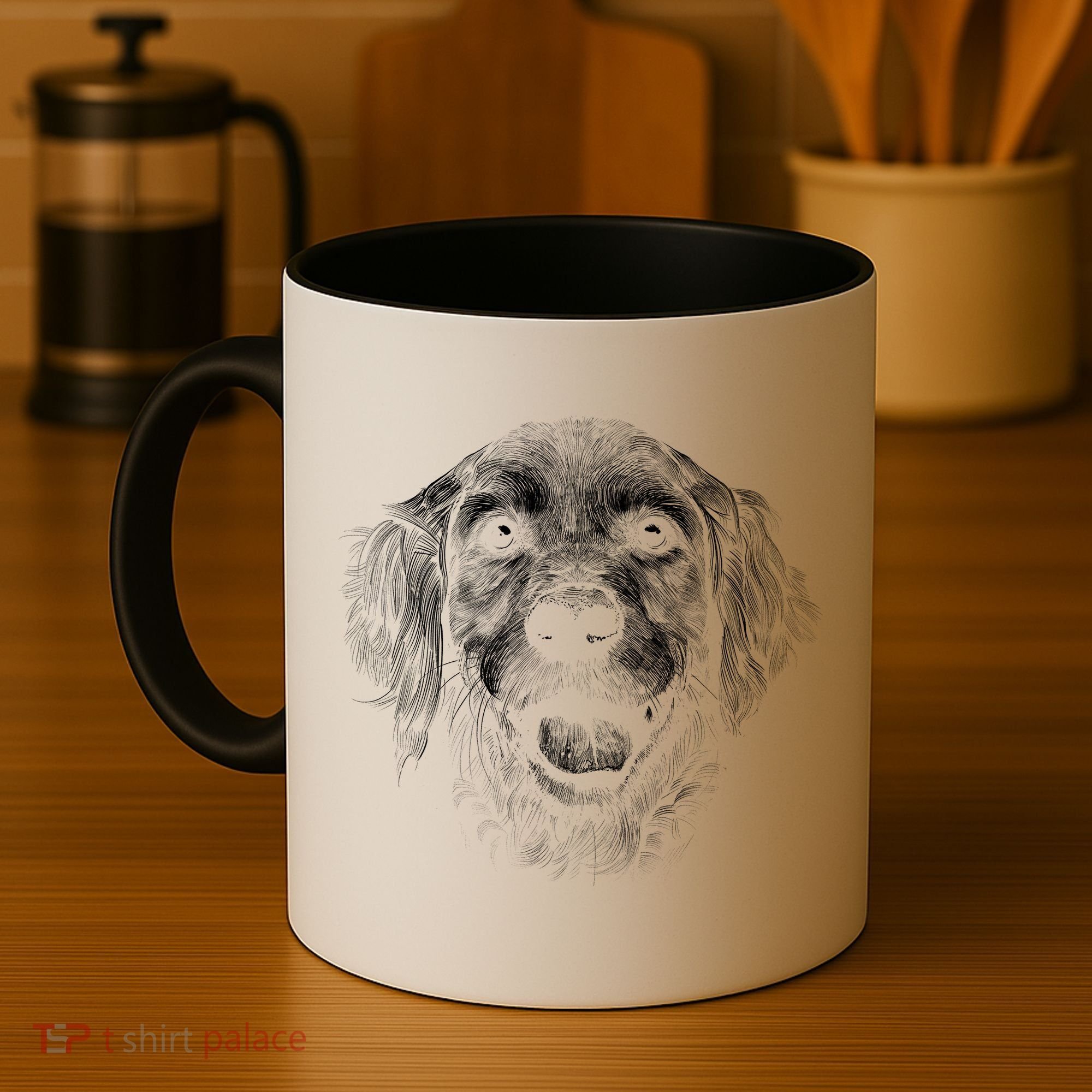 Golden Retriever Dog Coffee Mug