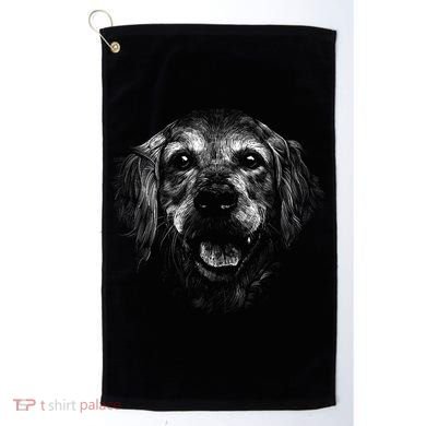 Golden Retriever Dog Golf Towel