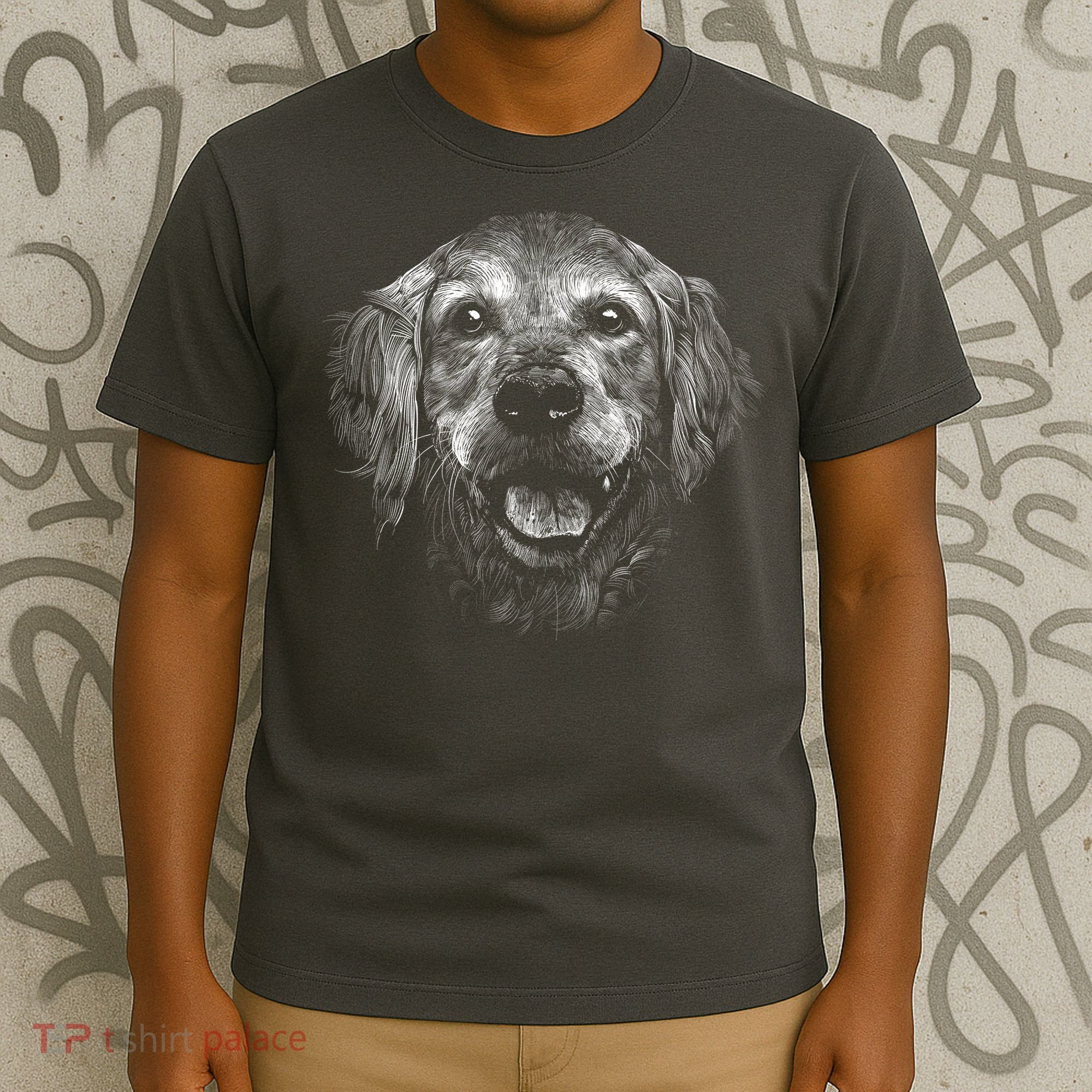 Golden Retriever Dog T-Shirt