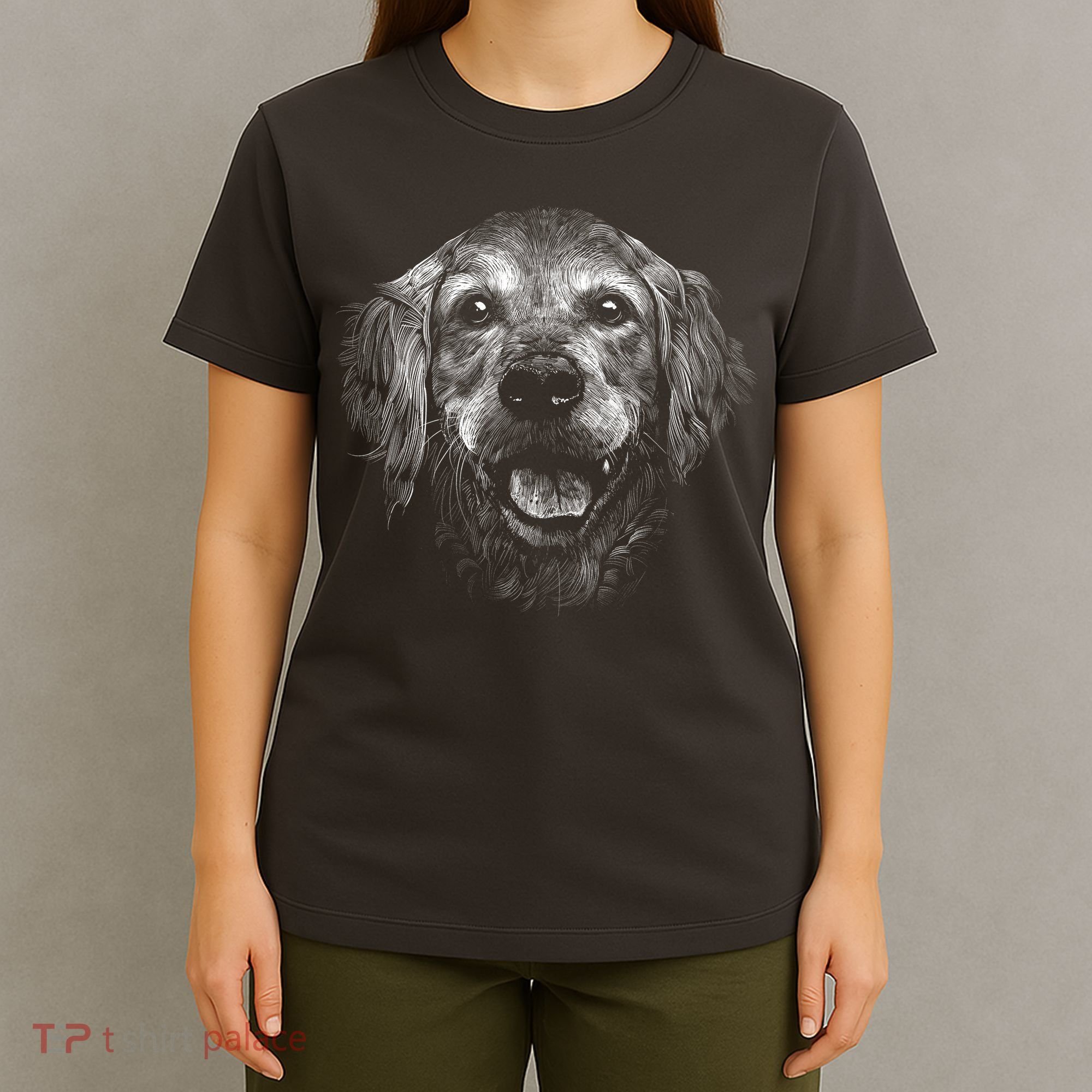 Golden Retriever Dog T-Shirt