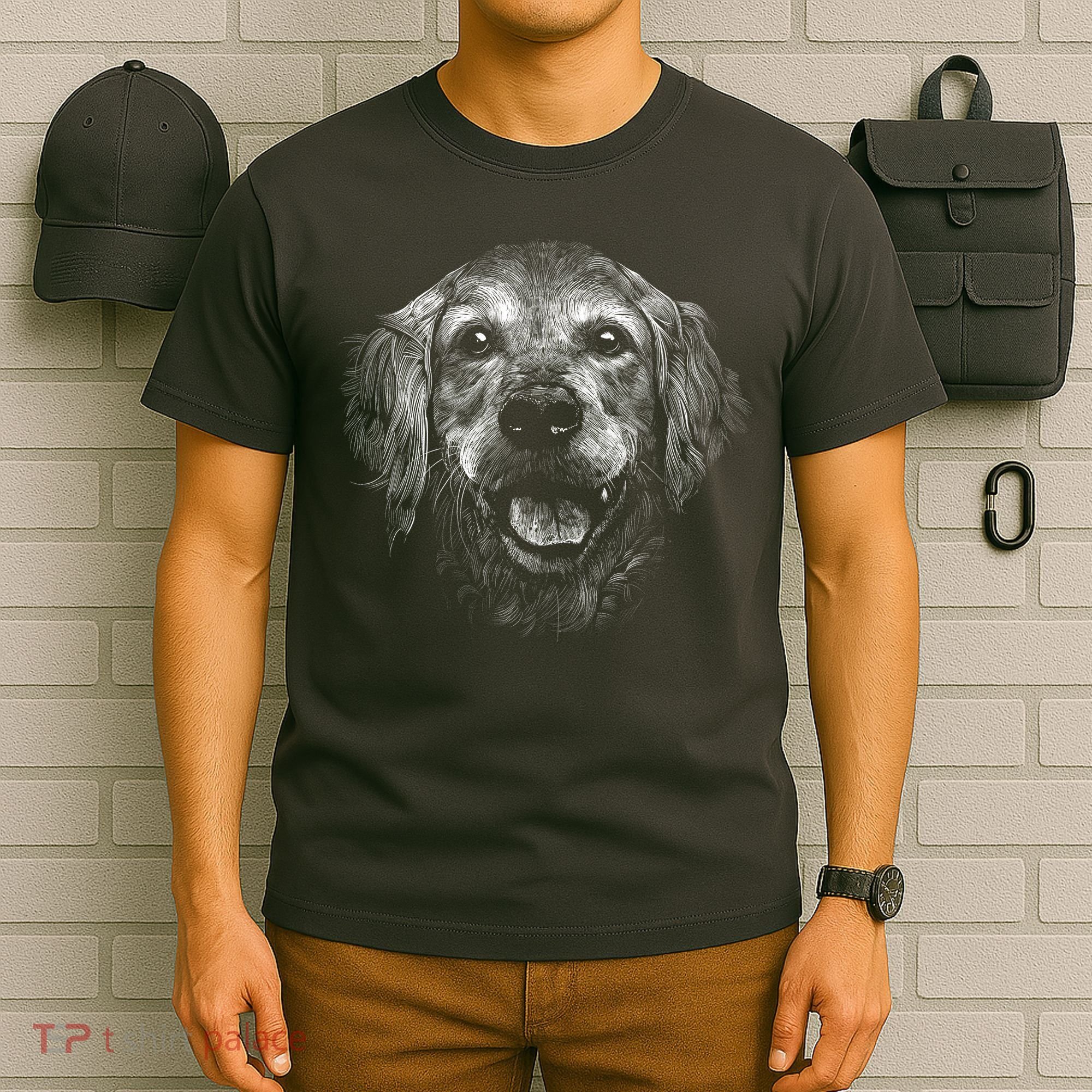 Golden Retriever Dog T-Shirt