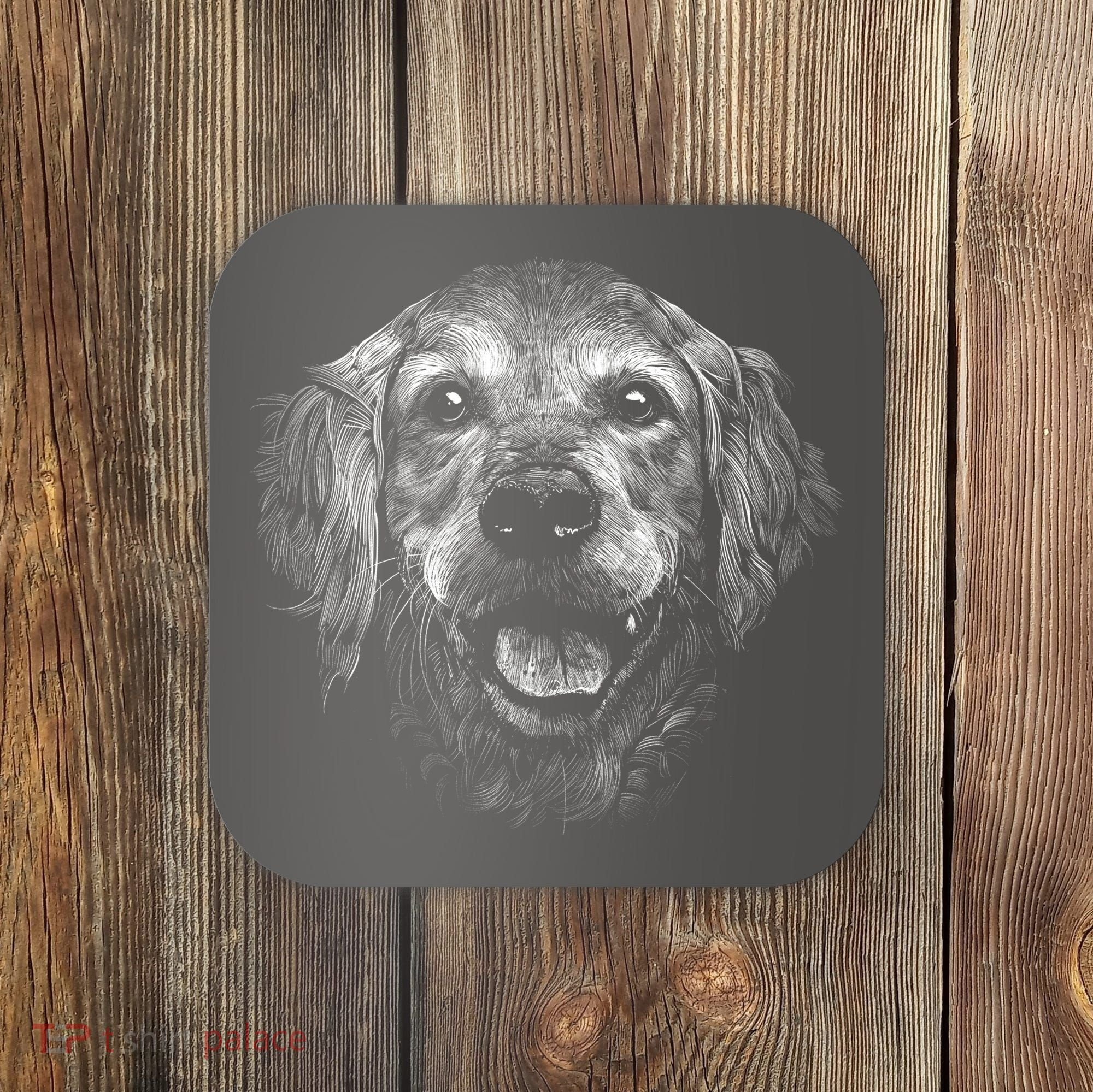 Golden Retriever Dog Coaster