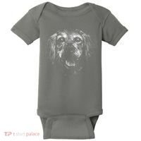 Golden Retriever Dog Baby Bodysuit thumb 0