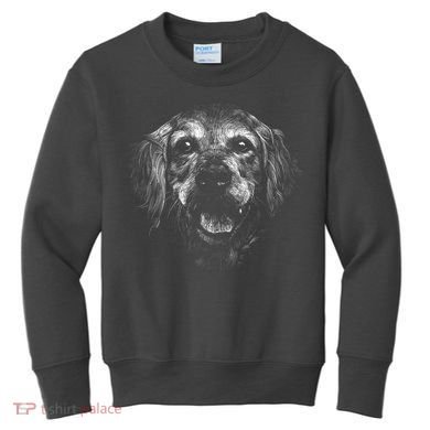 Golden Retriever Dog Kids Sweatshirt