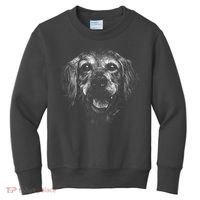 Golden Retriever Dog Kids Sweatshirt thumb 0