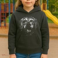 Golden Retriever Dog Kids Hoodie thumb 3