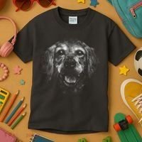 Golden Retriever Dog Kids T-Shirt thumb 3