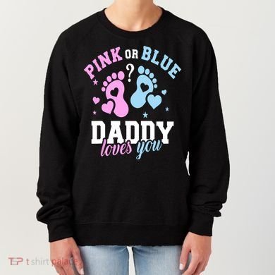 Gender Reveal Daddy Dad Women's Sweatshirt