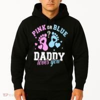 Gender Reveal Daddy Dad Hoodie thumb 2