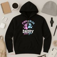 Gender Reveal Daddy Dad Hoodie thumb 3