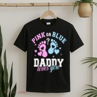 Gender Reveal Daddy Dad T-Shirt thumb 2