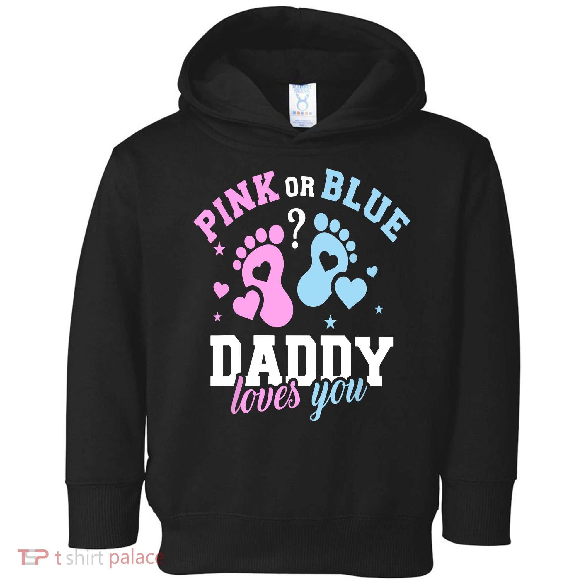 Gender Reveal Daddy Dad Toddler Hoodie