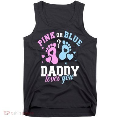 Gender Reveal Daddy Dad Tank Top