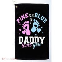 Gender Reveal Daddy Dad Golf Towel thumb 0