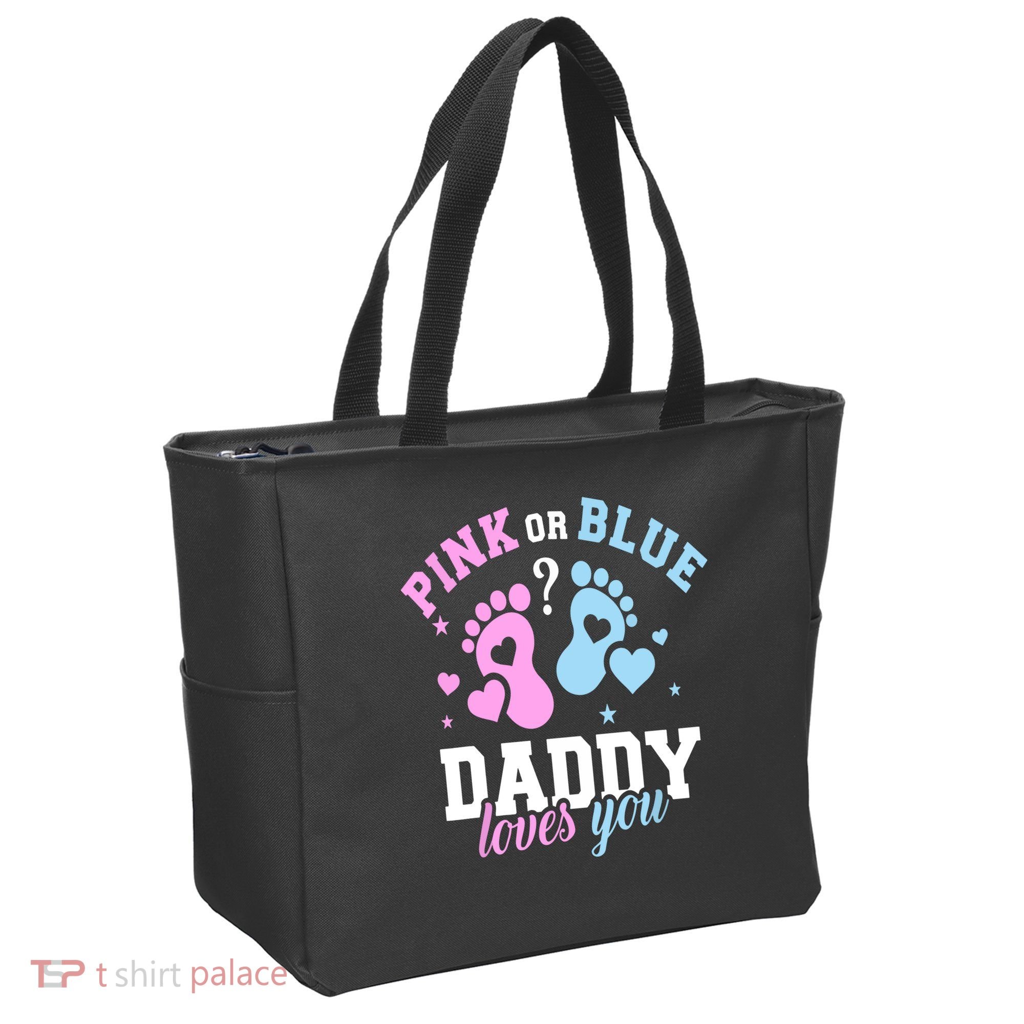 Gender Reveal Daddy Dad Tote Bag