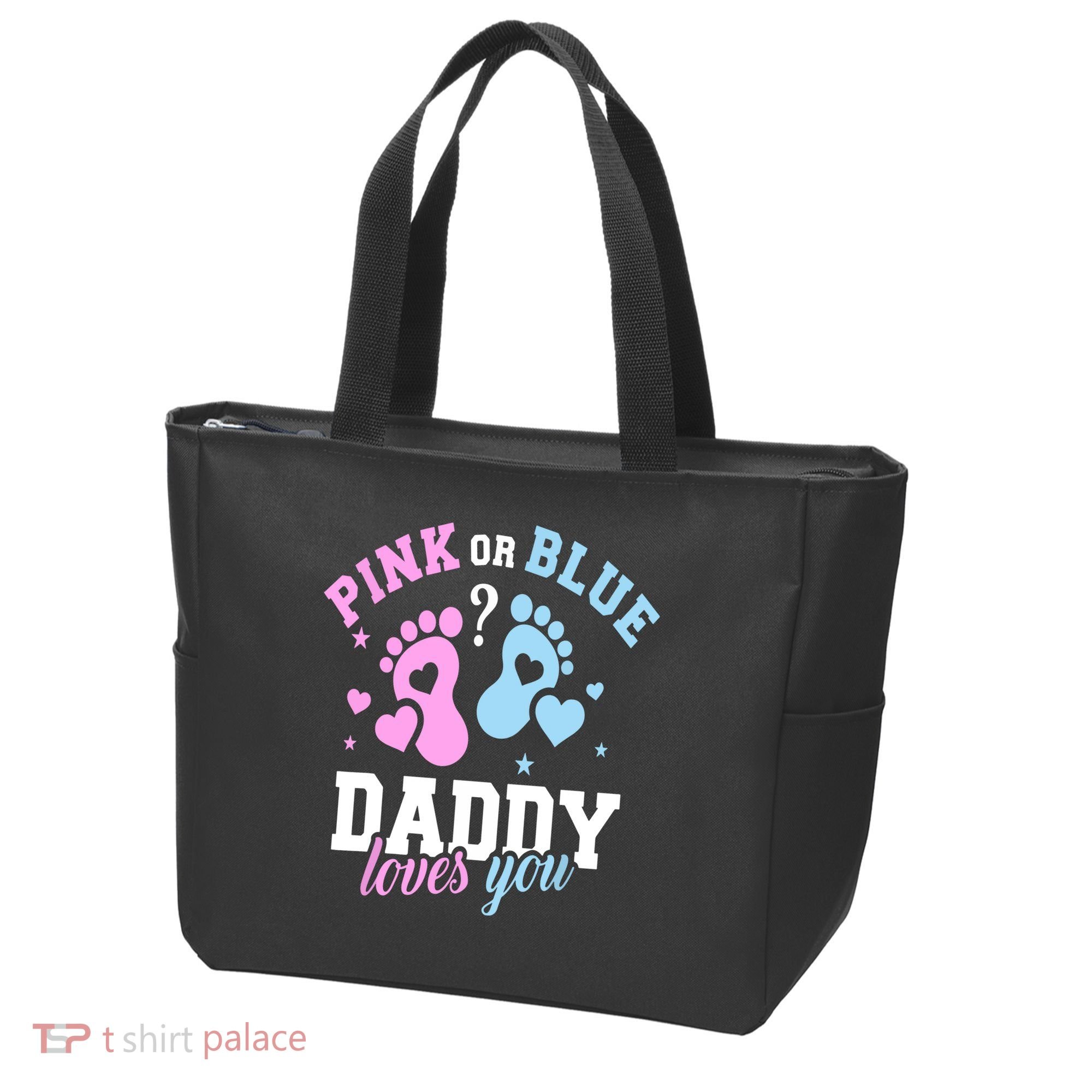 Gender Reveal Daddy Dad Tote Bag