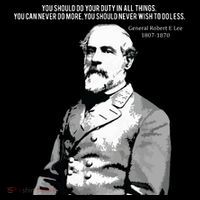 General Robert E Lee Quote USA-Made Doggie Bandana thumb 2