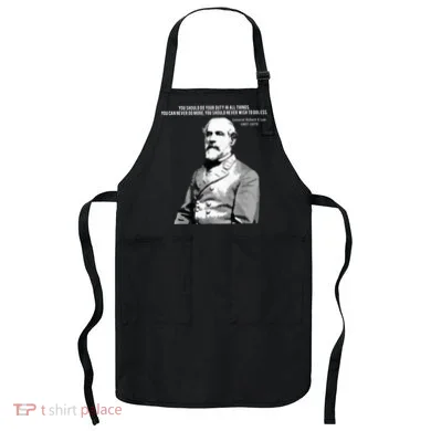 General Robert E Lee Quote Apron