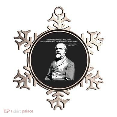 General Robert E Lee Quote Ornament
