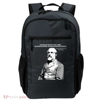 General Robert E Lee Quote Backpack