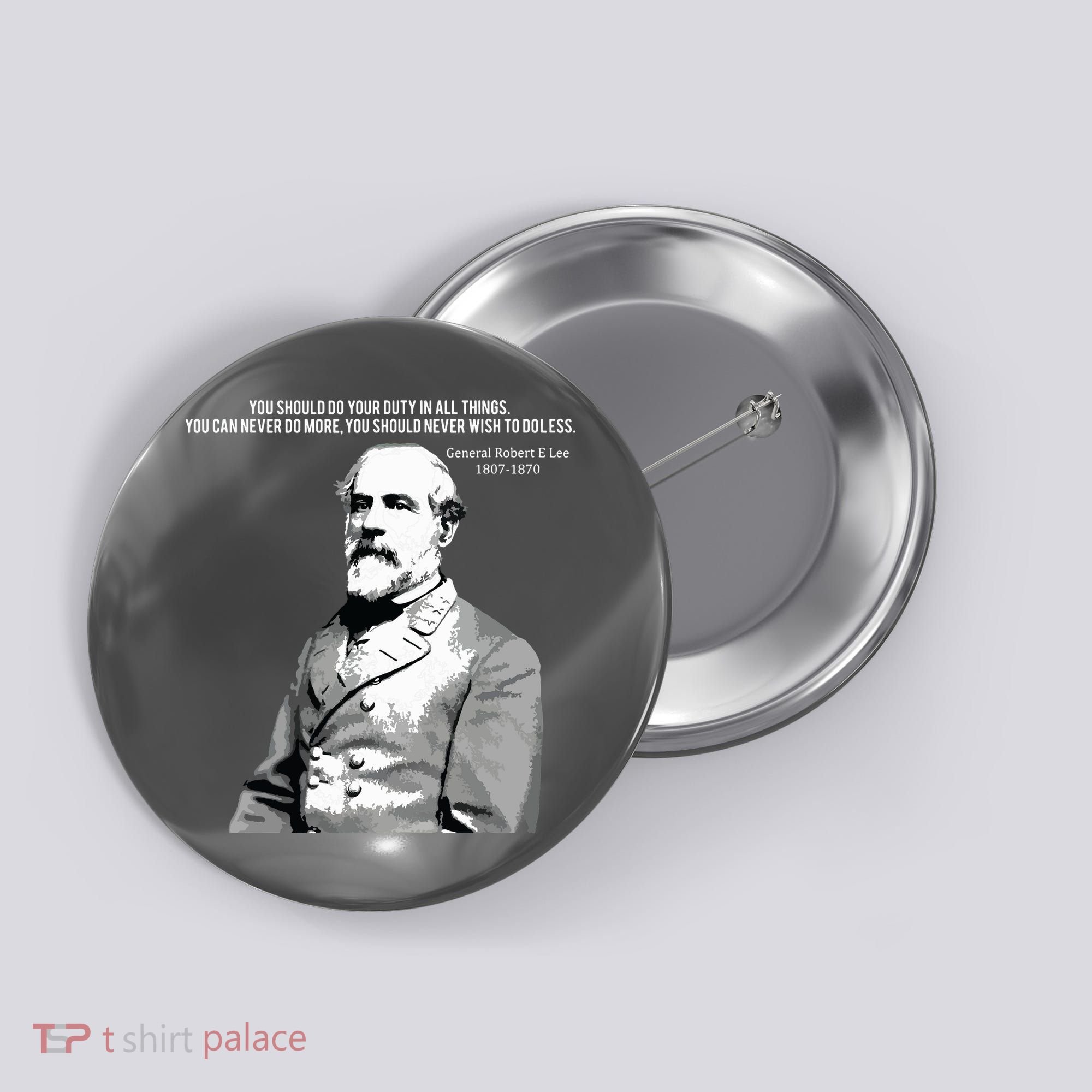 General Robert E Lee Quote Button