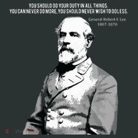 General Robert E Lee Quote Baby Bodysuit thumb 2