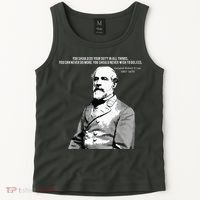 General Robert E Lee Quote Tank Top thumb 2