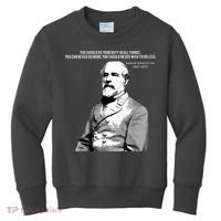 General Robert E Lee Quote Kids Sweatshirt thumb 0