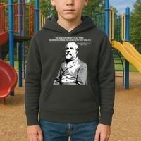 General Robert E Lee Quote Kids Hoodie thumb 2