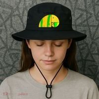 Golden Ratio Elephant Fibonacci Bucket Hat thumb 3