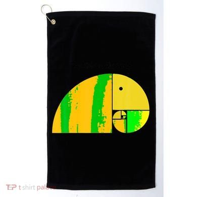 Golden Ratio Elephant Fibonacci Golf Towel