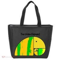 Golden Ratio Elephant Fibonacci Tote Bag thumb 0