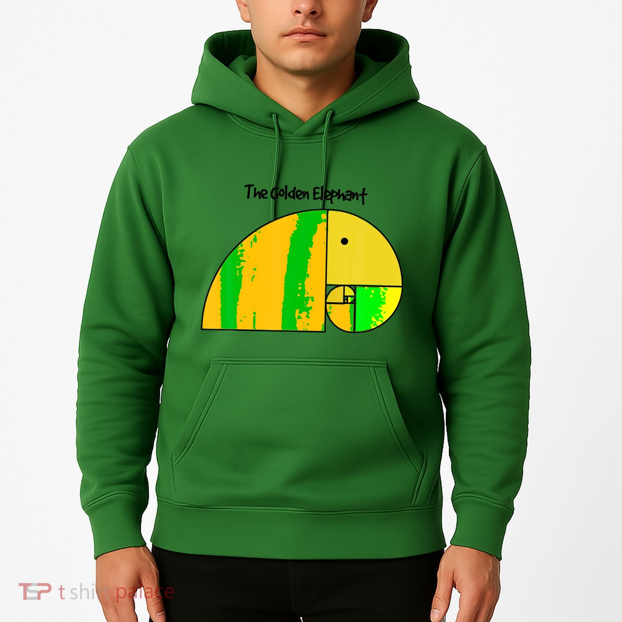 Golden Ratio Elephant Fibonacci Hoodie