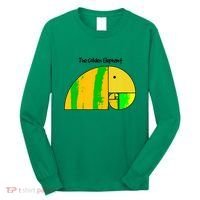 Golden Ratio Elephant Fibonacci Long Sleeve Shirt thumb 0