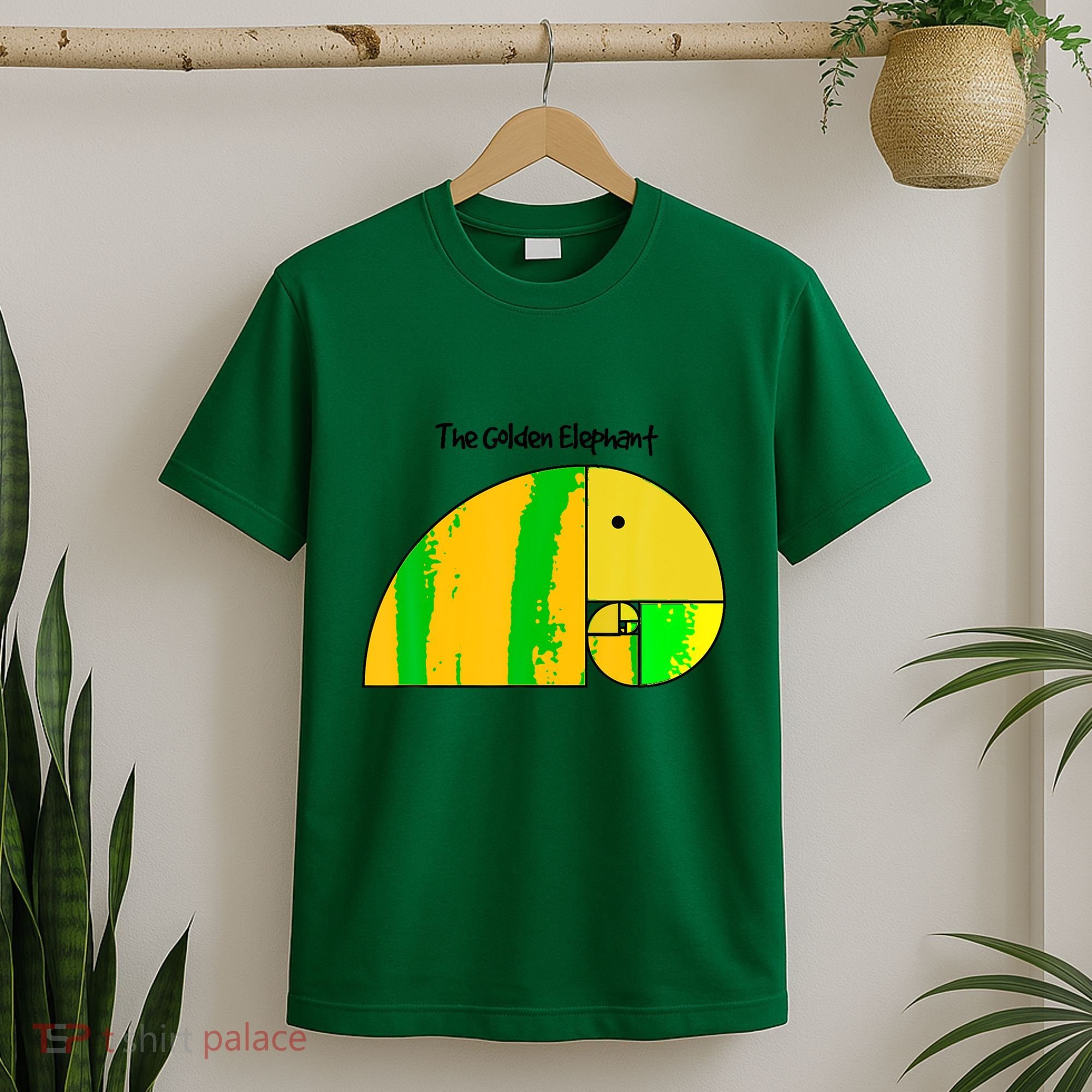 Golden Ratio Elephant Fibonacci T-Shirt