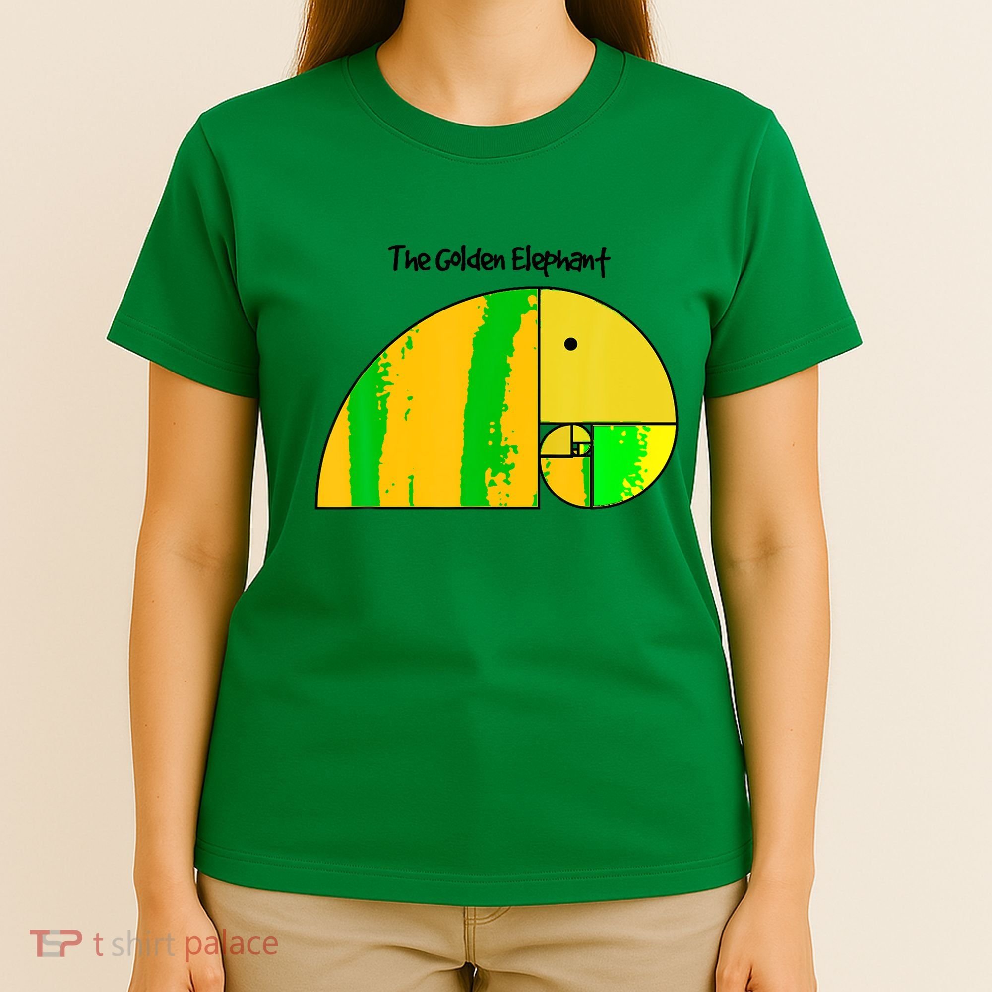 Golden Ratio Elephant Fibonacci T-Shirt