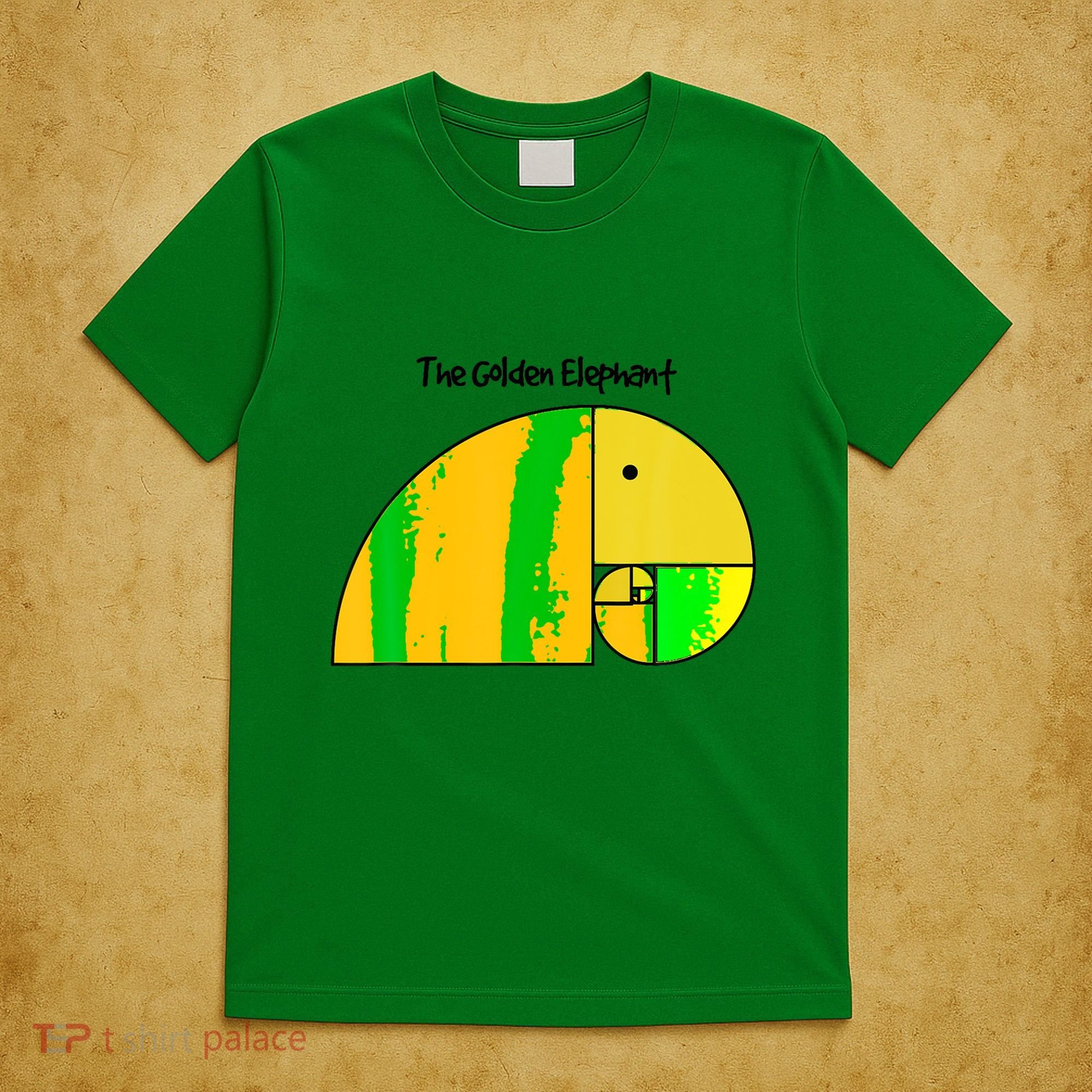 Golden Ratio Elephant Fibonacci T-Shirt