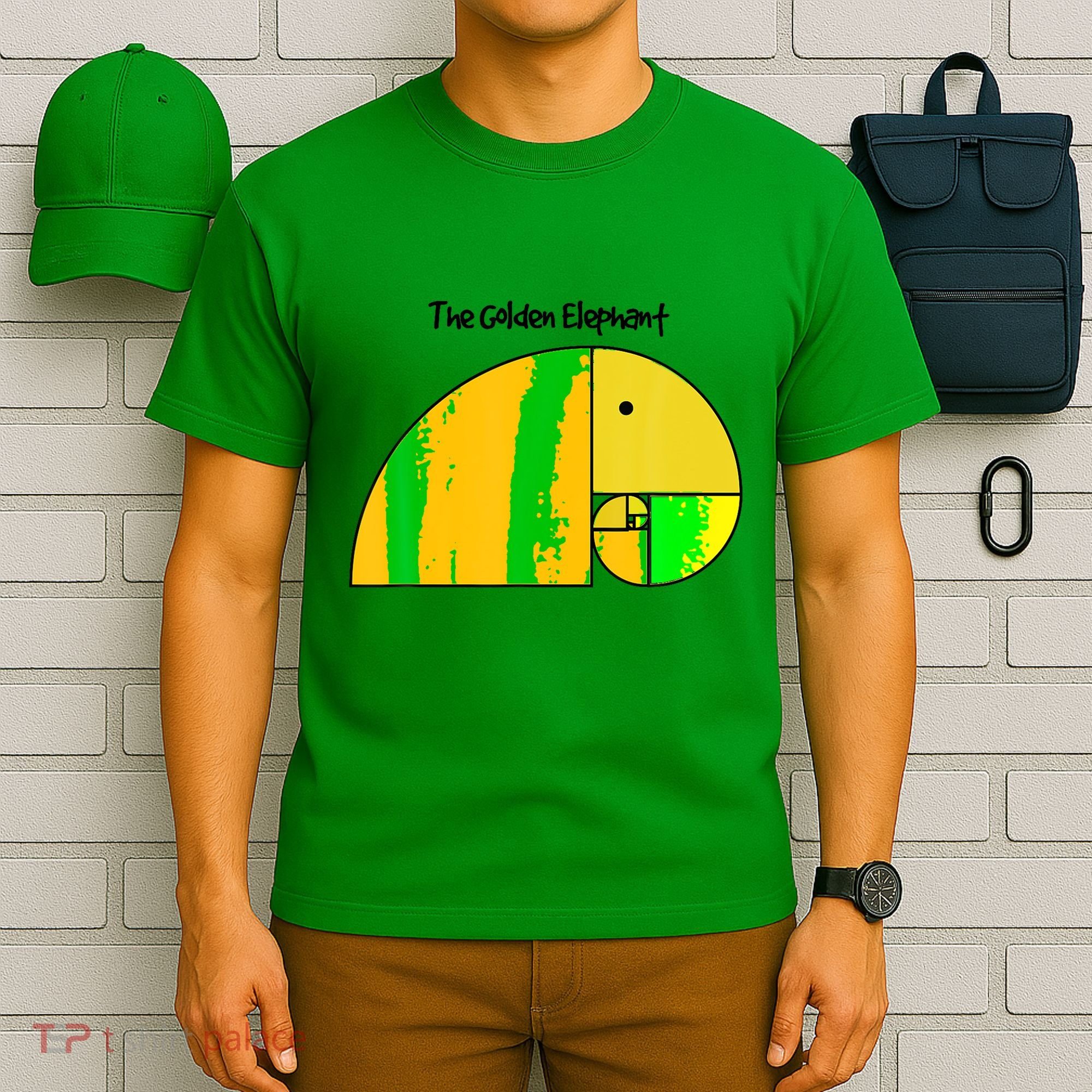Golden Ratio Elephant Fibonacci T-Shirt