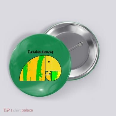 Golden Ratio Elephant Fibonacci Button