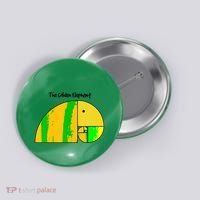Golden Ratio Elephant Fibonacci Button thumb 0