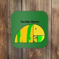 Golden Ratio Elephant Fibonacci Coaster thumb 0