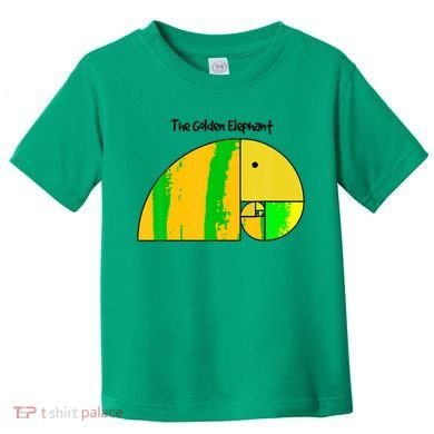 Golden Ratio Elephant Fibonacci Toddler T-Shirt