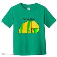 Golden Ratio Elephant Fibonacci Toddler T-Shirt thumb 0